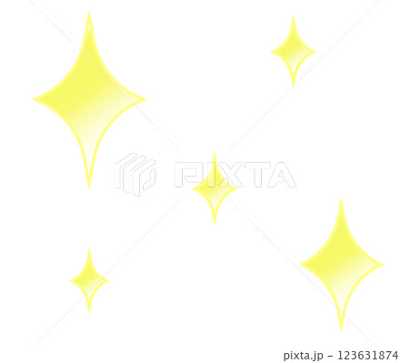 キラキラ スター キラキラ スター 123631874