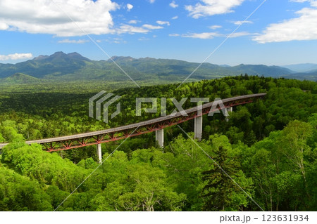 北海道の道 123631934