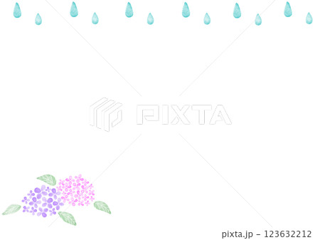 水彩しずく模様水彩風背景素材 水彩しずく模様水彩風背景素材 123632212
