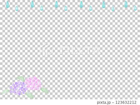 水彩しずく模様水彩風背景素材 水彩しずく模様水彩風背景素材 123632212