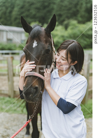 involved with horses 123632516