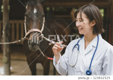 involved with horses 123632525
