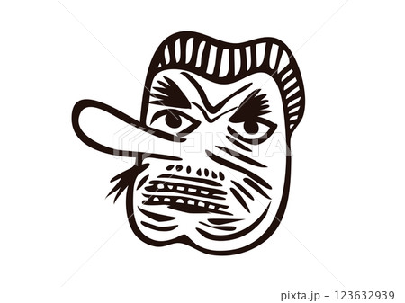 天狗様 お面 天狗様 お面 123632939
