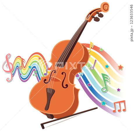 Colorful Symphony: Music and Harmony 123633546