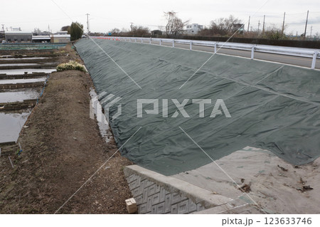 防草シート工事 123633746