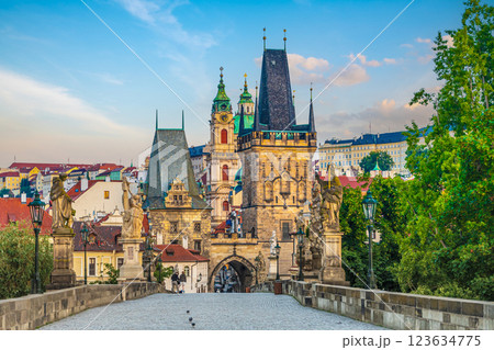 Old town Prague city skyline, cityscape of the Czech Republic Old town Prague city skyline, cityscape of the Czech Republic 123634775