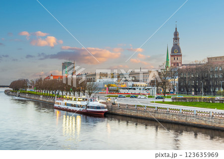 Old Town Riga city skyline, cityscape of Latvia Old Town Riga city skyline, cityscape of Latvia 123635969