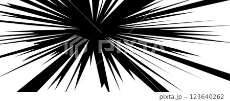 Dynamic Black and White Burst Pattern Illustration Dynamic Black and White Burst Pattern Illustration 123640262