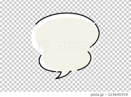 Speech bubble message 123640359