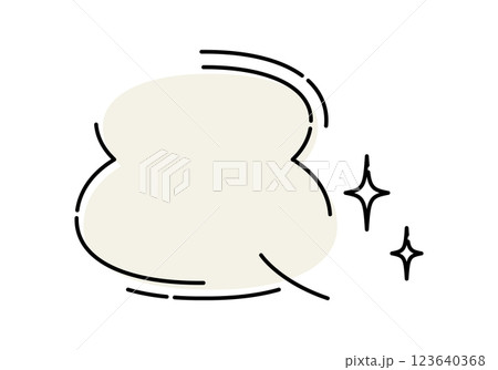 ふきだし　メッセージ 123640368