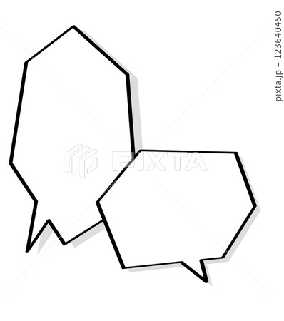 ふきだし メッセージ ふきだし メッセージ 123640450