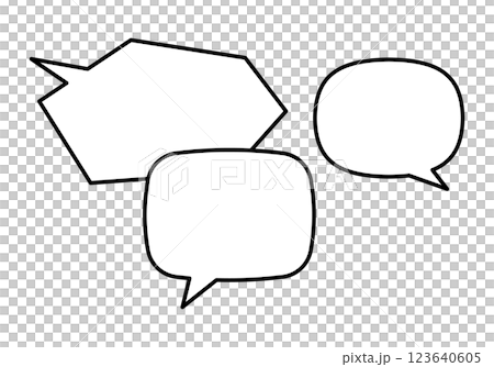ふきだし メッセージ ふきだし メッセージ 123640605