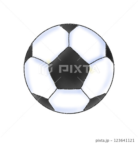 サッカーボール イラスト素材 サッカーボール イラスト素材 123641121