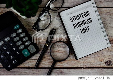 Strategic Business Unit (SBU) text on notepad, Business and Financial concept background Strategic Business Unit (SBU) text on notepad, Business and Financial concept background 123641210