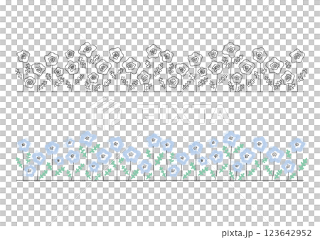 可愛的手繪花卉套裝,春天的花兒 可愛的手繪花卉套裝,春天的花兒 123642952