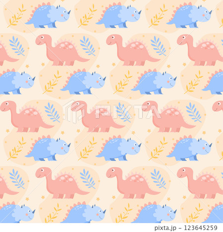 Flat design colorful pattern 123645259