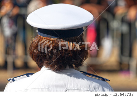 French policewoman 123645738