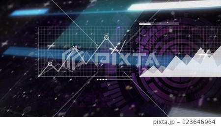 Image of digital data processing over scope scanning 123646964