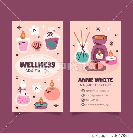 Wellness and spa template design 123647060
