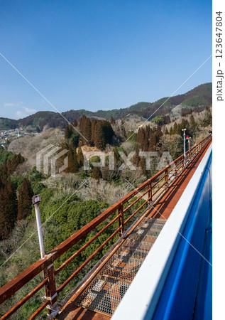 宮崎県の観光地高千穂峡天孫降臨 123647804