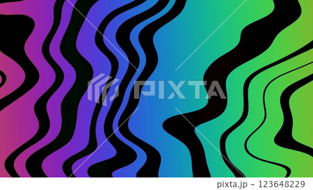 Psychedelic Wave Pattern in Neon Green, Blue, Purple for 90s, Y2K Style Psychedelic Wave Pattern in Neon Green, Blue, Purple for 90s, Y2K Style 123648229