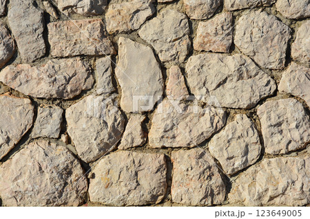 Stone wall 123649005