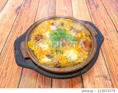 鰻の柳川風鍋 123653779