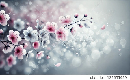 夢幻のスモーキーピンクと薄桜 123655939