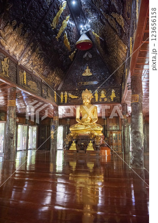 THAILAND KALASIN SAHATSAKHAN WAT PHUTTHANIMIT PHU KHAO 123656158