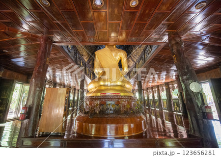 THAILAND KALASIN SAHATSAKHAN WAT PHUTTHANIMIT PHU KHAO 123656281