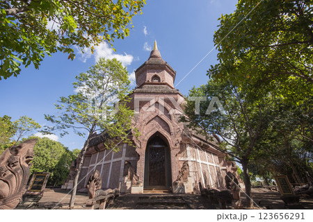 THAILAND KALASIN SAHATSAKHAN WAT PHUTTHANIMIT PHU KHAO 123656291