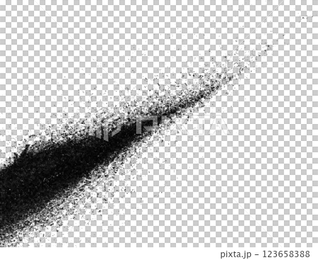 黒色の和風カスレのデザイン素材、アート 黒色の和風カスレのデザイン素材、アート 123658388