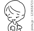 人を馬鹿にした態度をとる人のイラスト 123658723
