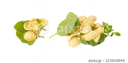 Raw Orecchiette Pasta, Homemade Dry Macaroni, Italian Recchietedde 123658944