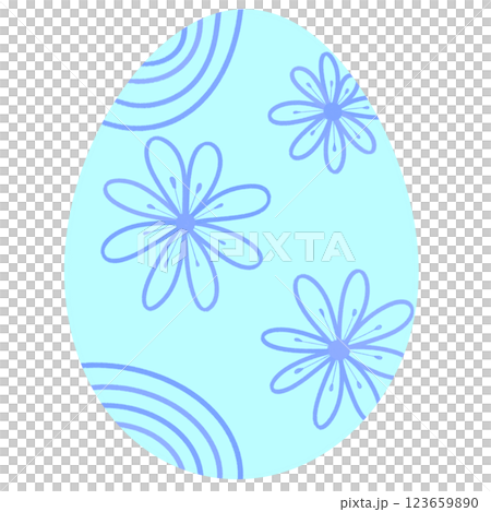 Nice Painting egg for Easter Day  123659890