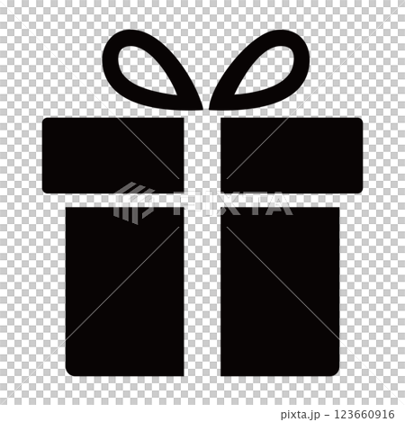 ギフトボックスのアイコン 123660916