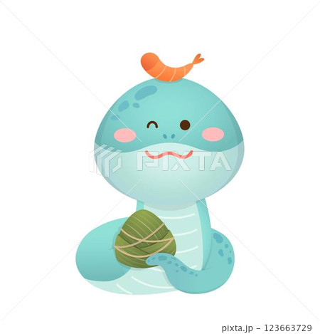 蛇 ヘビ 巳 123663729