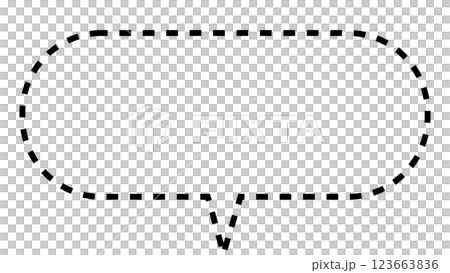 簡單的橢圓形氣泡(透明背景) 簡單的橢圓形氣泡(透明背景) 123663836