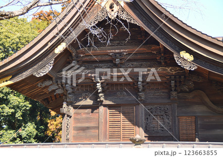 埼玉県東松山市箭弓町 国の重要文化財 箭弓稲荷神社 埼玉県東松山市箭弓町 国の重要文化財 箭弓稲荷神社 123663855