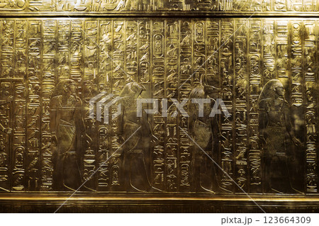 ツタンカーメン王の第4厨子 ツタンカーメン王の第4厨子 123664309