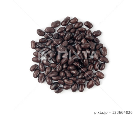 Black beans, cooked bean piles, baked legume, canned dark beans, rajma, Phaseolus vulgaris Black beans, cooked bean piles, baked legume, canned dark beans, rajma, Phaseolus vulgaris 123664826