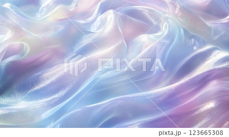 抽象的な青い模様 123665308