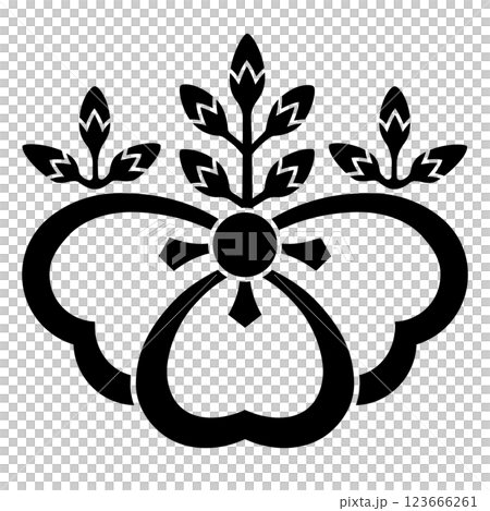 This is my family crest. It's called "Chuin Katabami Kiri". 123666261