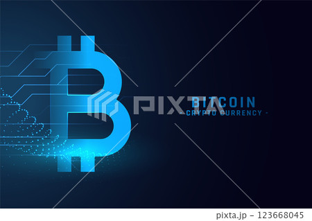 digital bitcoin technology concept background design digital bitcoin technology concept background design 123668045