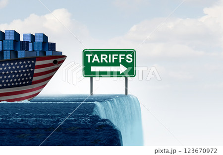 United States Tariffs Danger 123670972