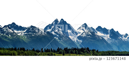 Alaska mountain range wilderness nature landscape snowy mountains wallpaper 123671148