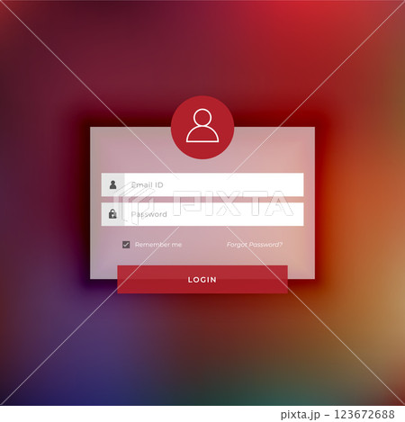 website user login page template design website user login page template design 123672688