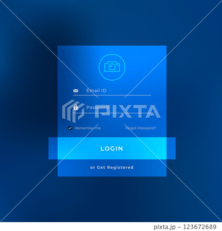 login interface template page design login interface template page design 123672689