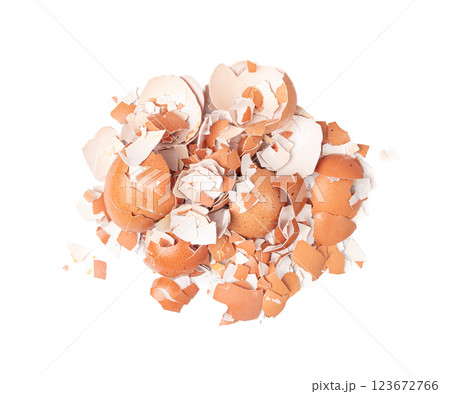 Broken Egg Shell, Crushed Eggshell, Calcium Supplement, Cracked Eggshells, Compost Ingredient 123672766