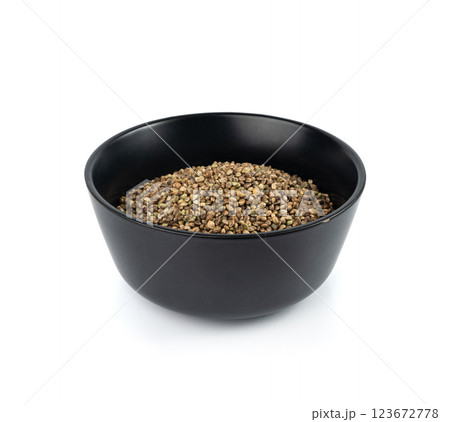 Hemp seeds, cannabis grains, marijuana kernels, oil hempseeds pile Hemp seeds, cannabis grains, marijuana kernels, oil hempseeds pile 123672778